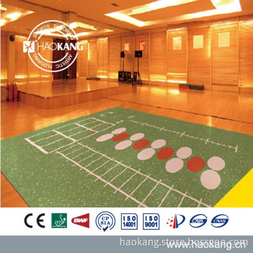 Multi-function gym rubber mat